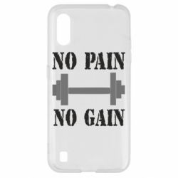 Чехол для Samsung A01/M01 Pain Gain - PrintSalon