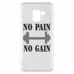 Чехол для Samsung A8 2018 Pain Gain - PrintSalon