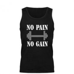Мужская майка Pain Gain - PrintSalon