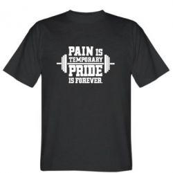 Мужская футболка Stedman Pain is temporary pride is forever - PrintSalon