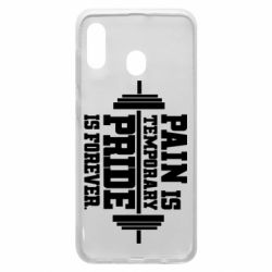 Чехол для Samsung A20 Pain is temporary pride is forever - PrintSalon