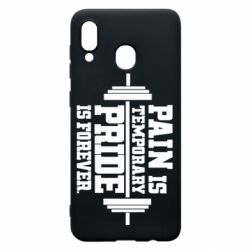 Чехол для Samsung A30 Pain is temporary pride is forever - PrintSalon