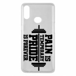 Чехол для Samsung A10s Pain is temporary pride is forever - PrintSalon