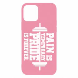 Чехол для iPhone 12 Pro Pain is temporary pride is forever - PrintSalon