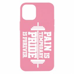 Чехол для iPhone 12 mini Pain is temporary pride is forever - PrintSalon