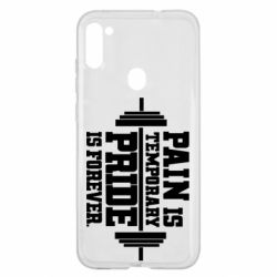 Чехол для Samsung A11/M11 Pain is temporary pride is forever - PrintSalon