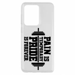 Чехол для Samsung S20 Ultra Pain is temporary pride is forever - PrintSalon