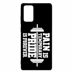 Чехол для Samsung Note 20 Pain is temporary pride is forever - PrintSalon