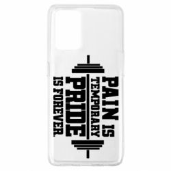 Чехол для Oppo A74 4G Pain is temporary pride is forever - PrintSalon