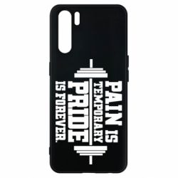 Чехол для Oppo A91/Reno3 Pain is temporary pride is forever - PrintSalon
