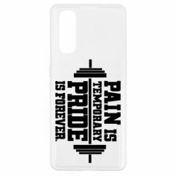 Чехол для Oppo Find X2 Pain is temporary pride is forever - PrintSalon