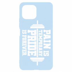 Чехол для Xiaomi Mi11 Lite Pain is temporary pride is forever - PrintSalon