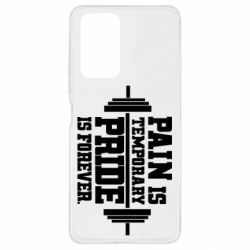 Чехол для Xiaomi Redmi Note 10 Pro Pain is temporary pride is forever - PrintSalon