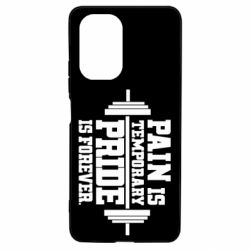 Чехол для Xiaomi Poco F3/K40 Pain is temporary pride is forever - PrintSalon
