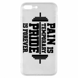 Чехол для iPhone 7 Plus Pain is temporary pride is forever - PrintSalon