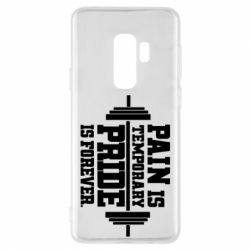 Чехол для Samsung S9+ Pain is temporary pride is forever - PrintSalon