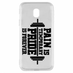 Чехол для Samsung J3 2017 Pain is temporary pride is forever - PrintSalon