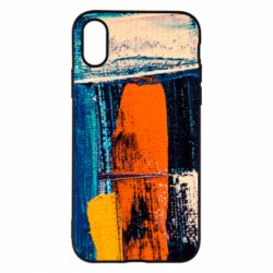 Чехол для iPhone X/Xs Paint strokes - PrintSalon