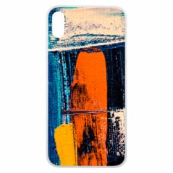 Чехол для iPhone Xs Max Paint strokes - PrintSalon