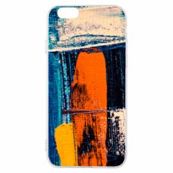 Чехол для iPhone 6/6S Paint strokes - PrintSalon