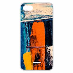 Чехол для Xiaomi Redmi 6A Paint strokes - PrintSalon
