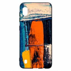 Чехол для Samsung A10 Paint strokes