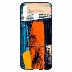 Чехол для Samsung M30 Paint strokes - PrintSalon