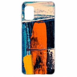Чехол для Samsung A31 Paint strokes - PrintSalon