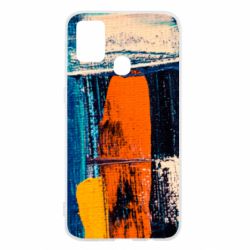 Чехол для Samsung M31 Paint strokes - PrintSalon