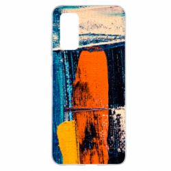 Чехол для Samsung S20 Paint strokes - PrintSalon