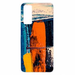 Чехол для Huawei P Smart 2021 Paint strokes - PrintSalon