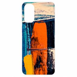 Чехол для Oppo Reno 4 Paint strokes - PrintSalon