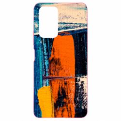 Чехол для Xiaomi Redmi Note 10 Pro Paint strokes - PrintSalon