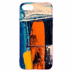 Чехол для iPhone SE 2022 Paint strokes - PrintSalon