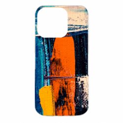 Чехол для iPhone 14 Pro Paint strokes - PrintSalon