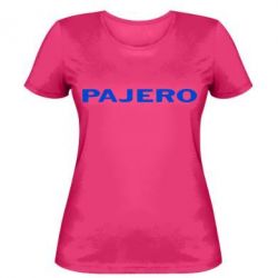 Женская футболка PAJERO - PrintSalon
