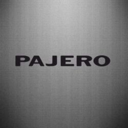 Наклейка PAJERO - PrintSalon