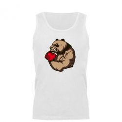 Мужская майка Panda Boxing - PrintSalon