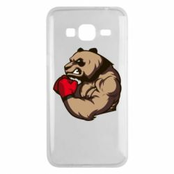 Чехол для Samsung J3 2016 Panda Boxing - PrintSalon