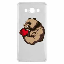 Чехол для Samsung J7 2016 Panda Boxing - PrintSalon