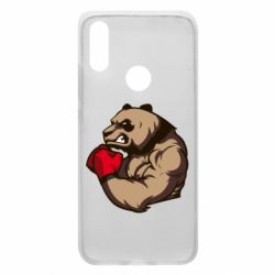 Чехол для Xiaomi Redmi 7 Panda Boxing - PrintSalon