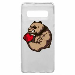 Чехол для Samsung S10+ Panda Boxing - PrintSalon
