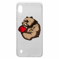 Чехол для Samsung A10 Panda Boxing - PrintSalon
