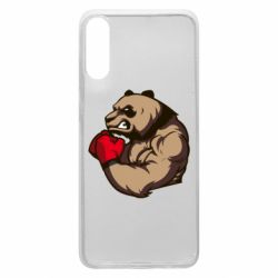 Чехол для Samsung A70 Panda Boxing - PrintSalon