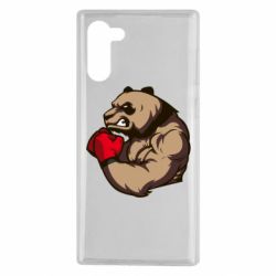 Чехол для Samsung Note 10 Panda Boxing - PrintSalon