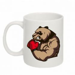 Чашка 320ml Panda Boxing - PrintSalon
