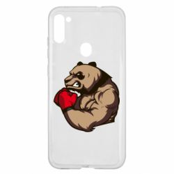 Чехол для Samsung A11/M11 Panda Boxing - PrintSalon