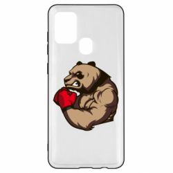 Чехол для Samsung A21s Panda Boxing - PrintSalon