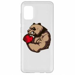 Чехол для Samsung A31 Panda Boxing - PrintSalon