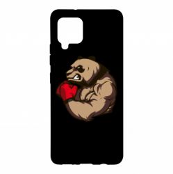 Чехол для Samsung A42 5G Panda Boxing - PrintSalon